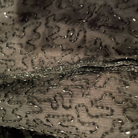 Laurence Kazar Vintage Beaded Dress & Jacket - Picture 12 of 14